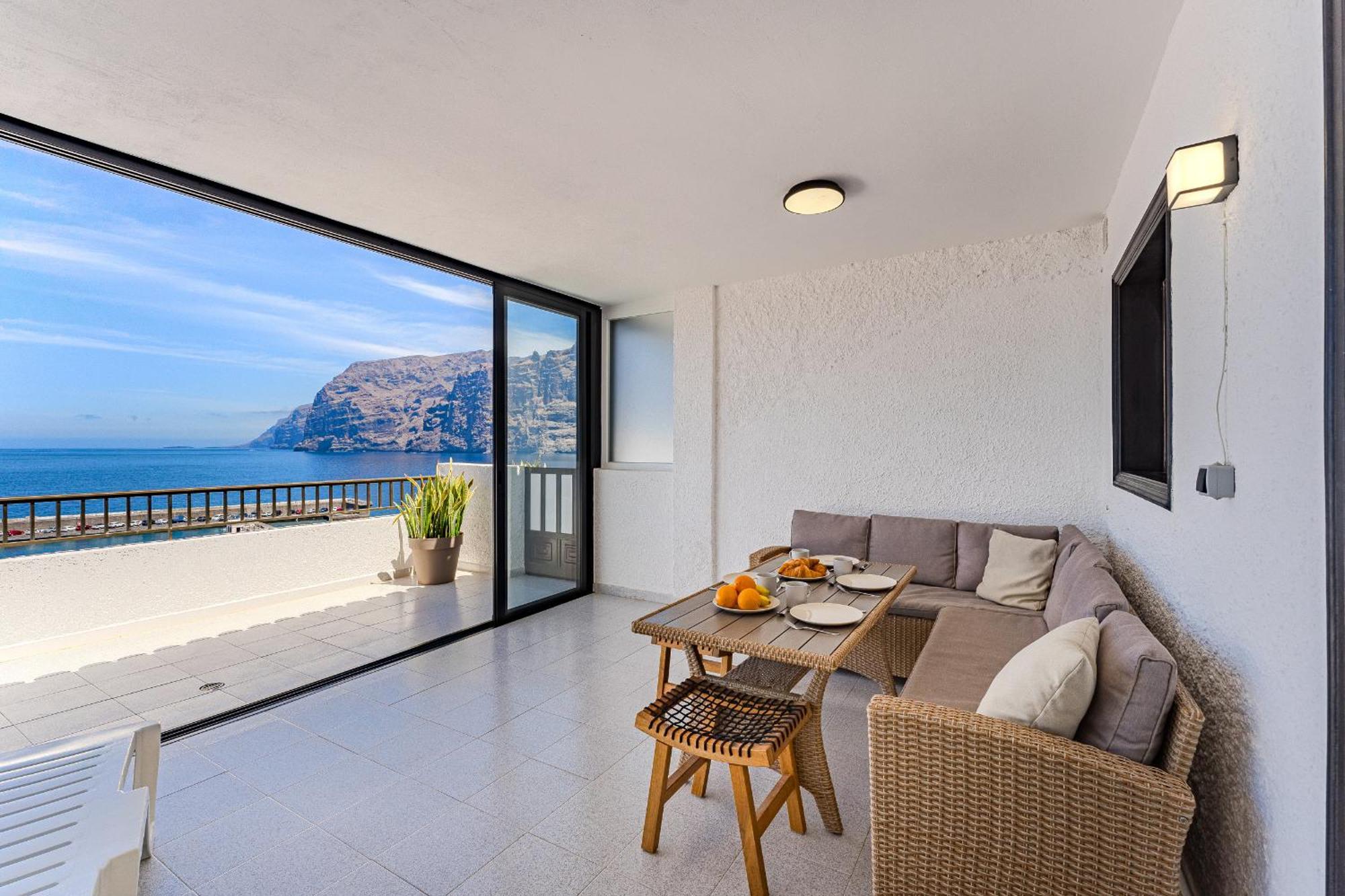 Panoramic View Apartment In Los Gigantes Acantilado de los Gigantes Eksteriør bilde