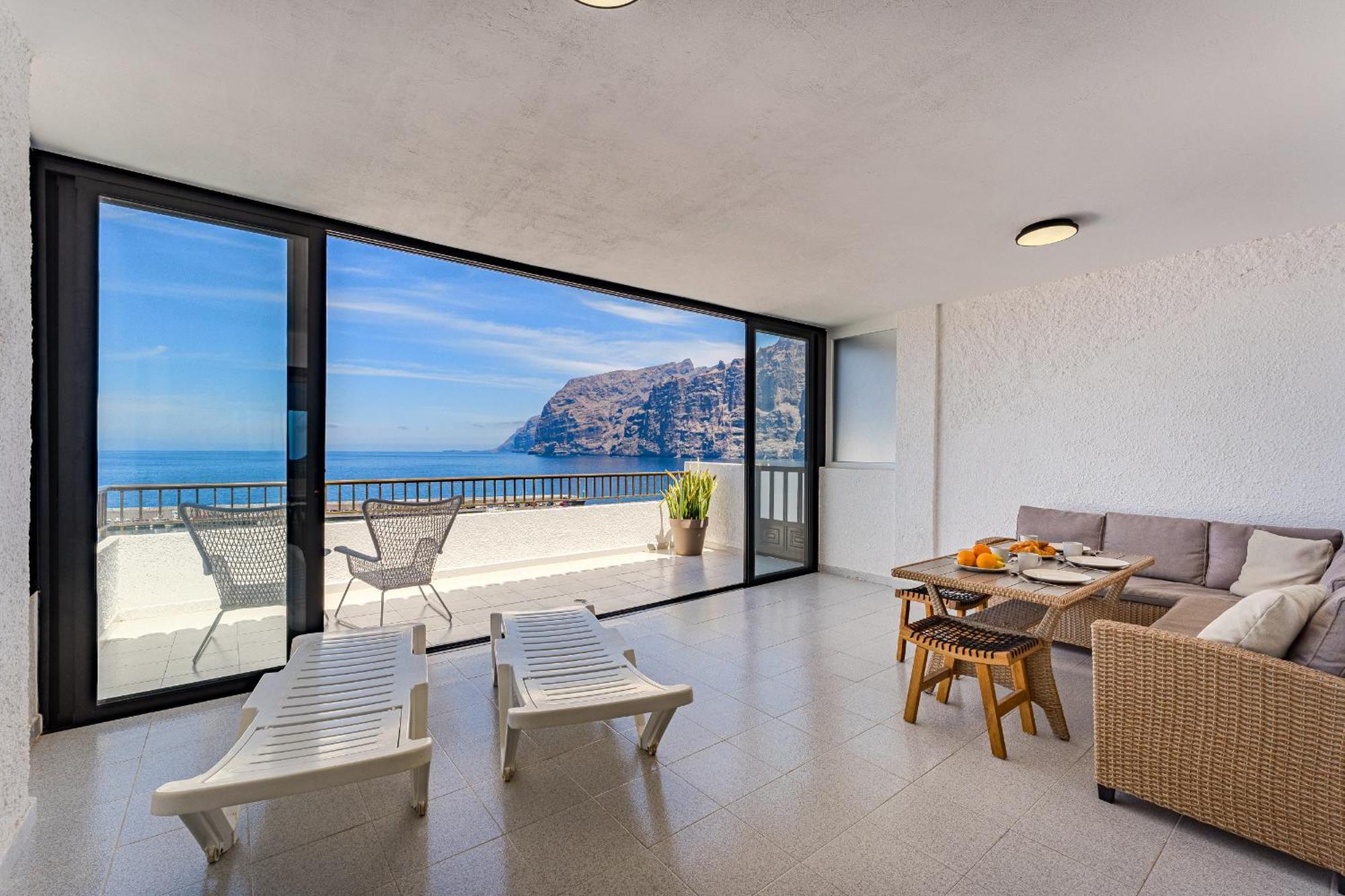Panoramic View Apartment In Los Gigantes Acantilado de los Gigantes Eksteriør bilde